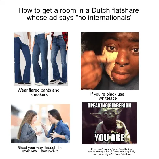 Finding a room in a Dutch flatshare