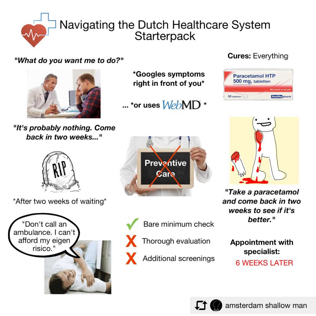 Dutch Healthcare How To Survive On Paracetamol And Prayer